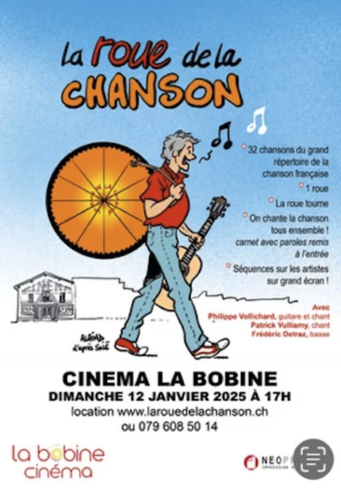 Spectacle « La Roue de la Chanson » 